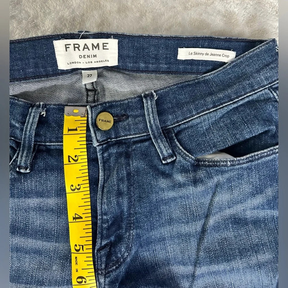 Frame Le Skinny De Jeanne Crop Jeans - Picture 7 of 9